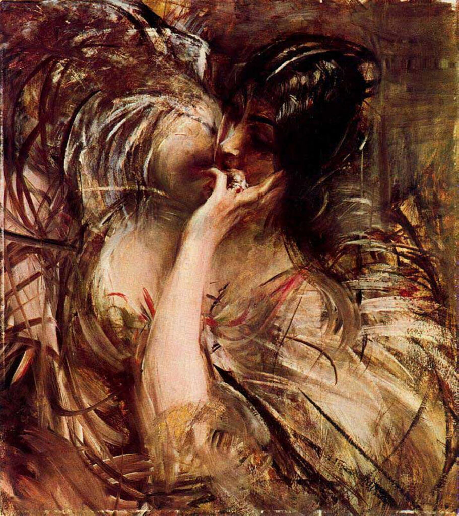 The Bouse of Voile (1905) - Giovanni Boldini Tablo