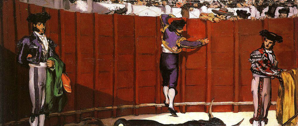 The Bullfight (1864) – Edouard Manet Tablo