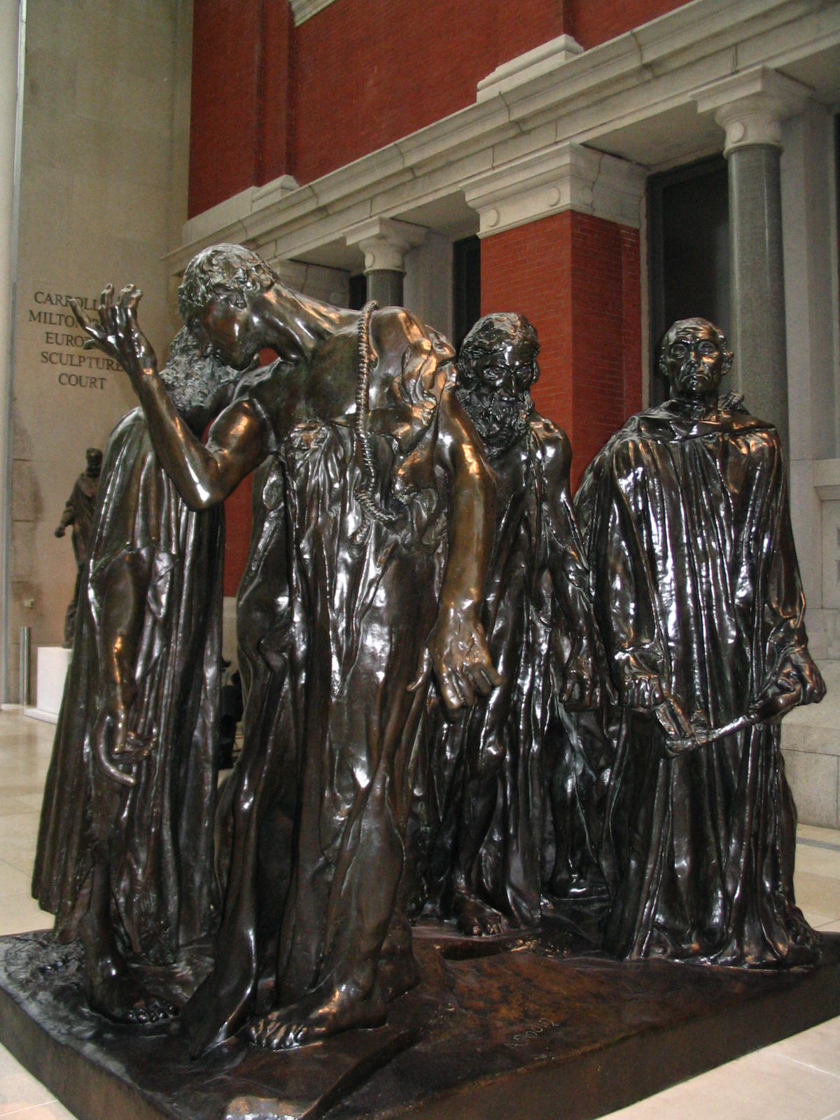 The Burghers of Calais (1884) - Auguste Rodin Tablo