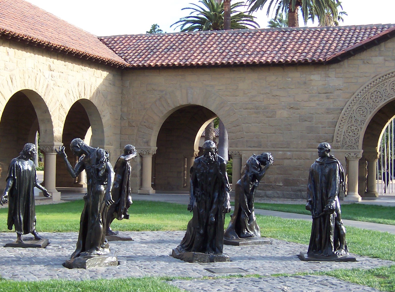 The Burghers of Calais (1889) - Auguste Rodin Tablo