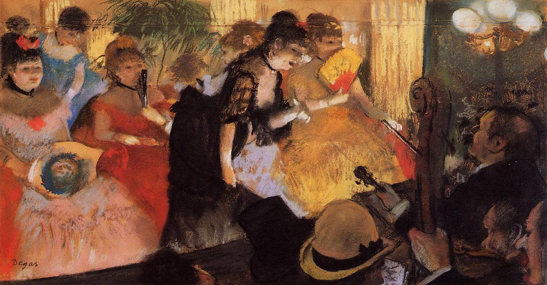 The Cafe Concert (1877) - Edgar Degas Tablo