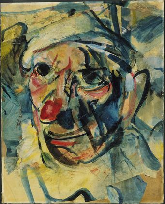 The Clown (1907) - Georges Rouault Tablo