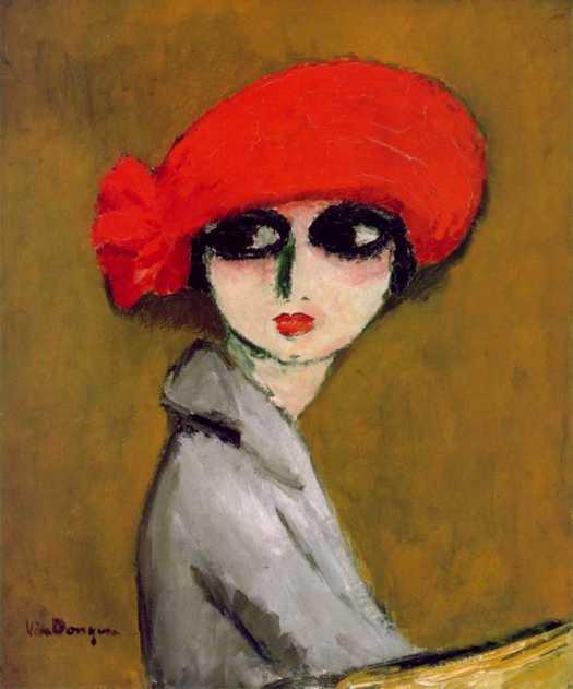 The Corn Poppy (1919) - Kees van Dongen Tablo