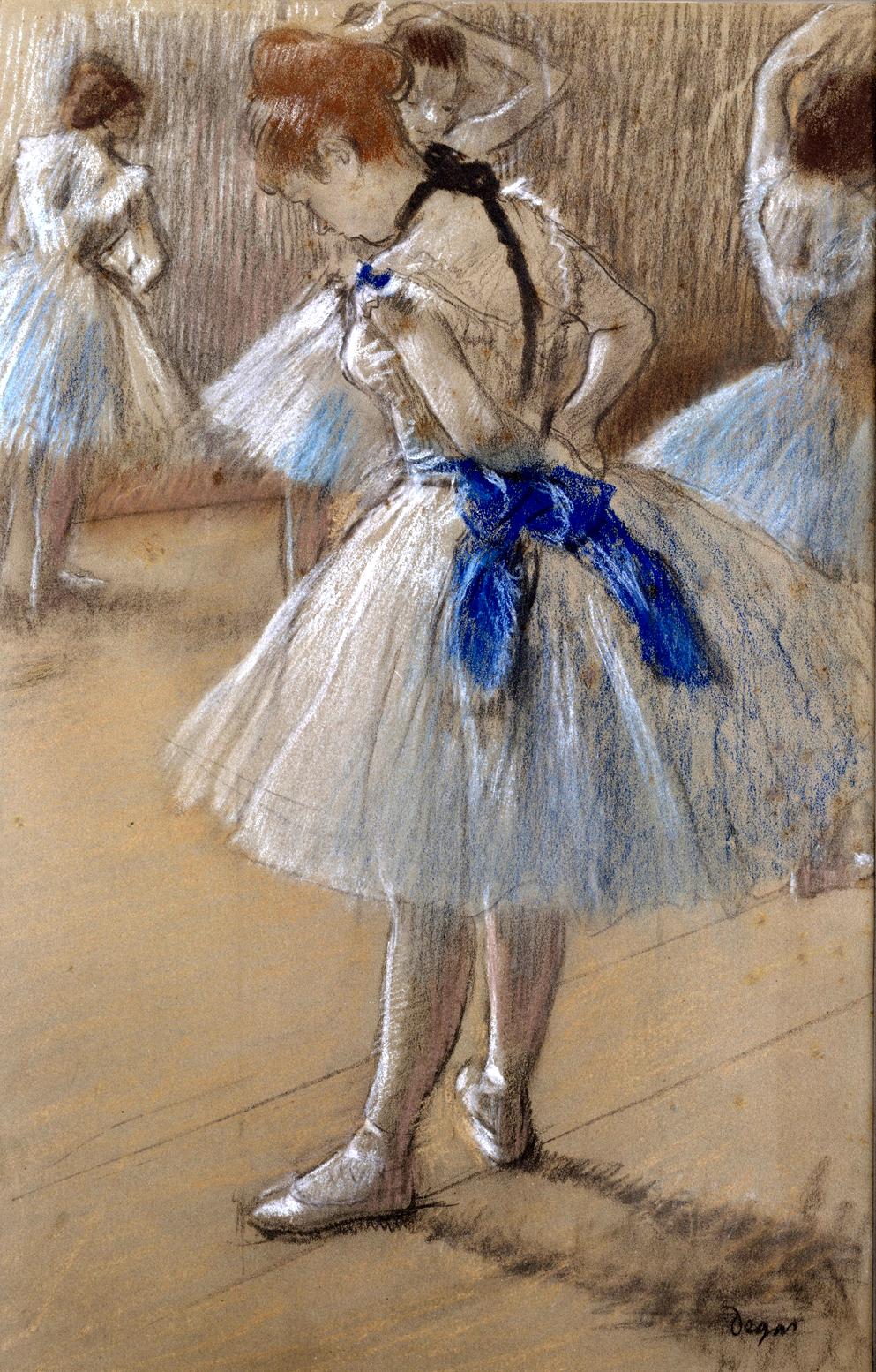 The Dance Studio (1878) - Edgar Degas Tablo