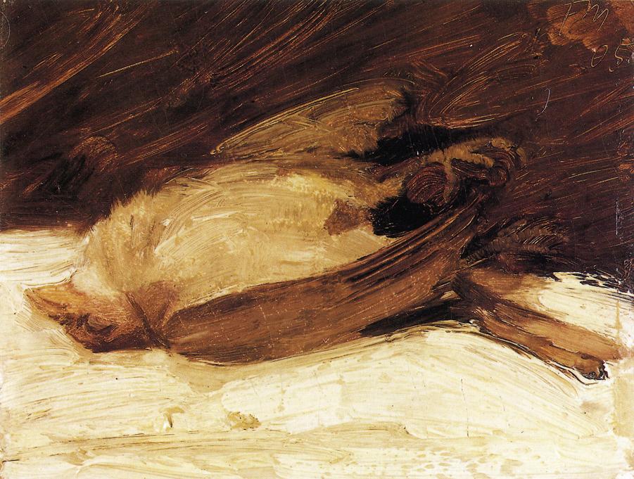 The Dead Sparrow (1905) - Franz Marc Tablo