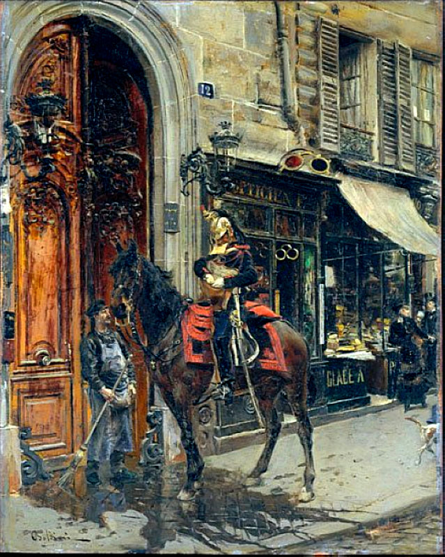 The Dispatch Bearer (1879) - Giovanni Boldini Tablo