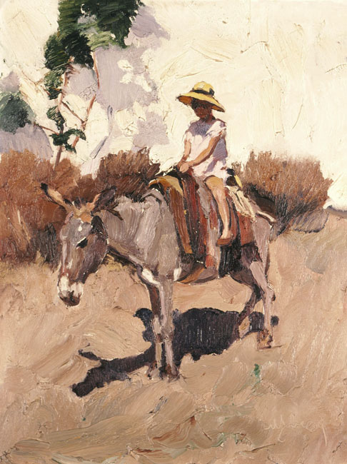 The Donkey - Nikolaos Lytras Tablo