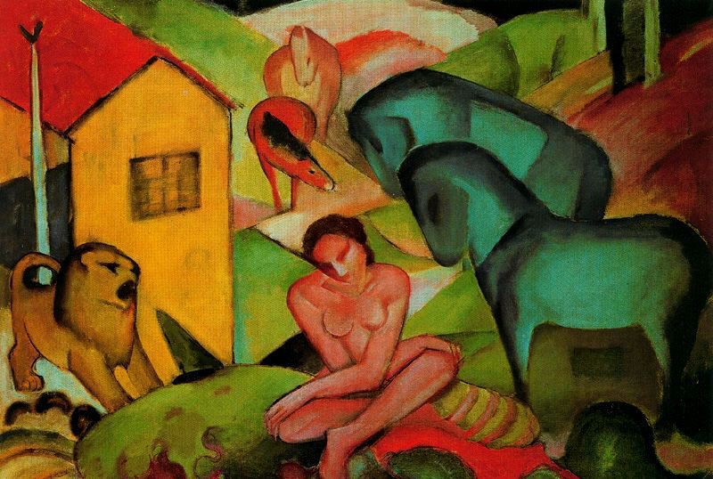 The Dream (1912) - Franz Marc Tablo