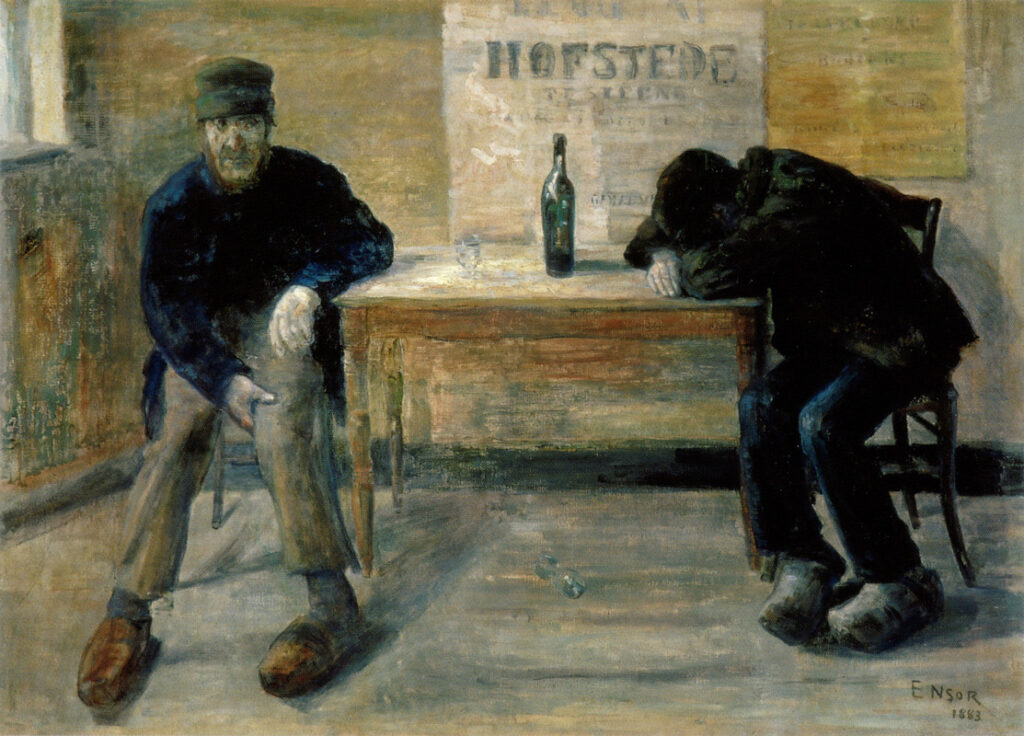 The Drunkards (1883) - James Ensor Tablo