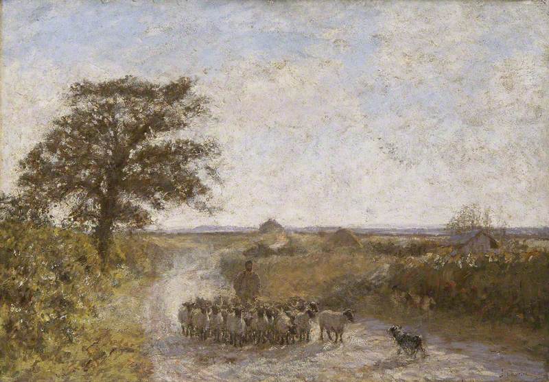 The Dusty Road (1902) - James Charles Tablo