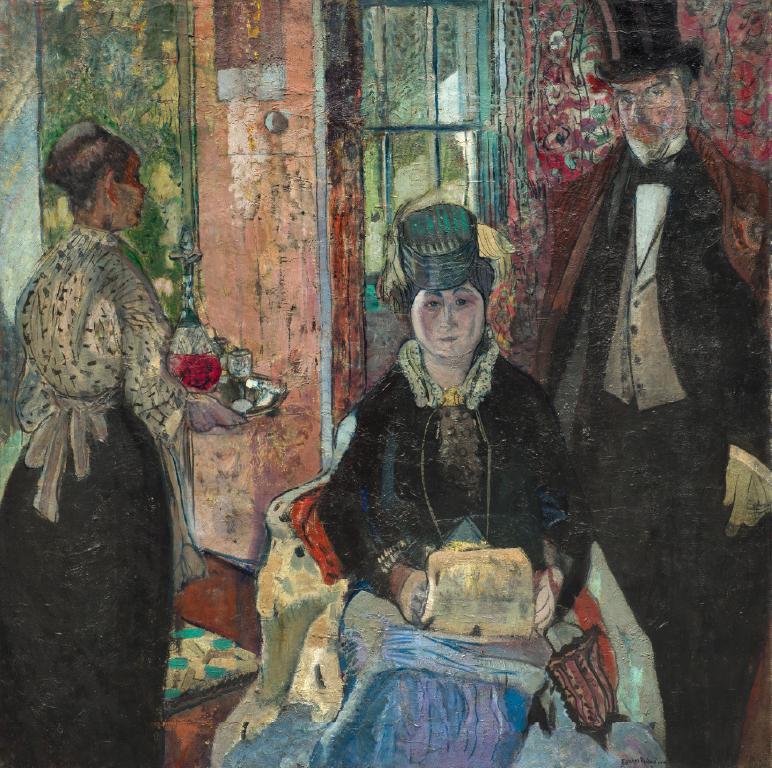 The Edwardians, Auckland Art Gallery, Vers (1918) - Frances Hodgkins Tablo