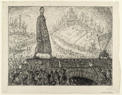 The Emperor of China (1910) - Alfred Kubin Tablo