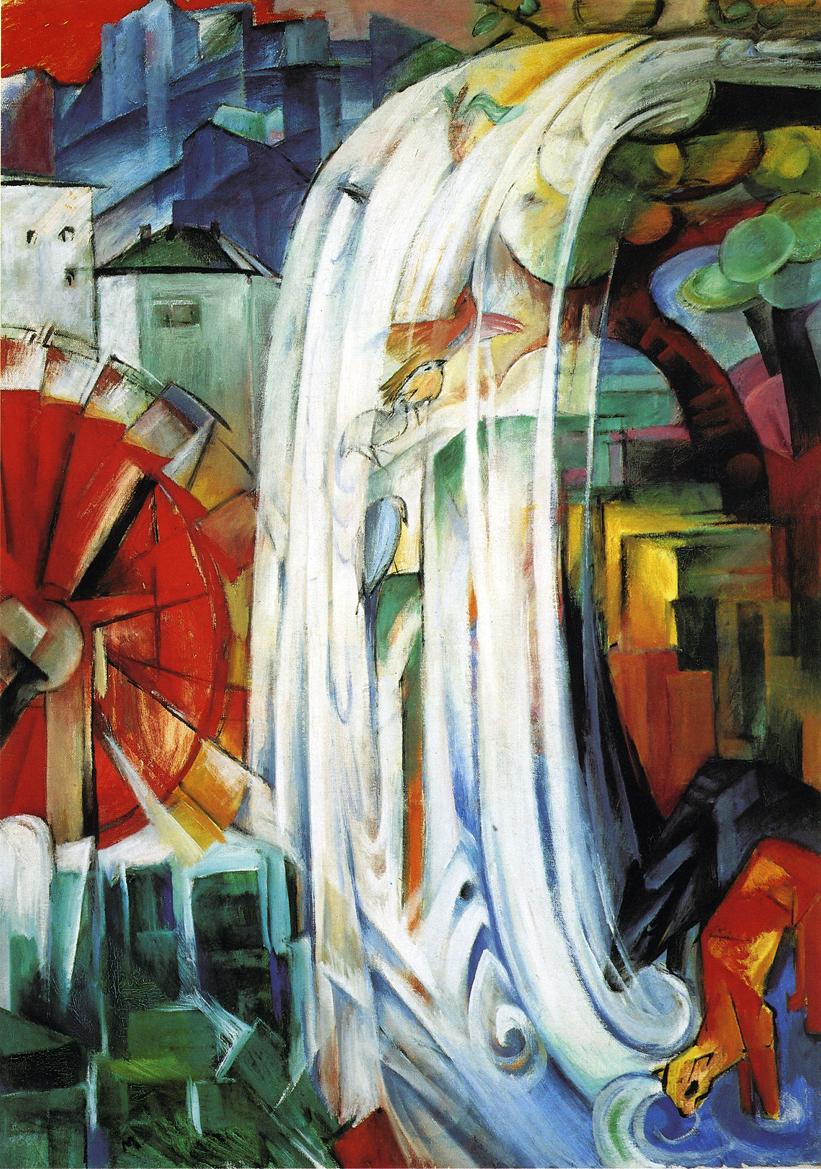 The Enchanted Mill (1913) - Franz Marc Tablo