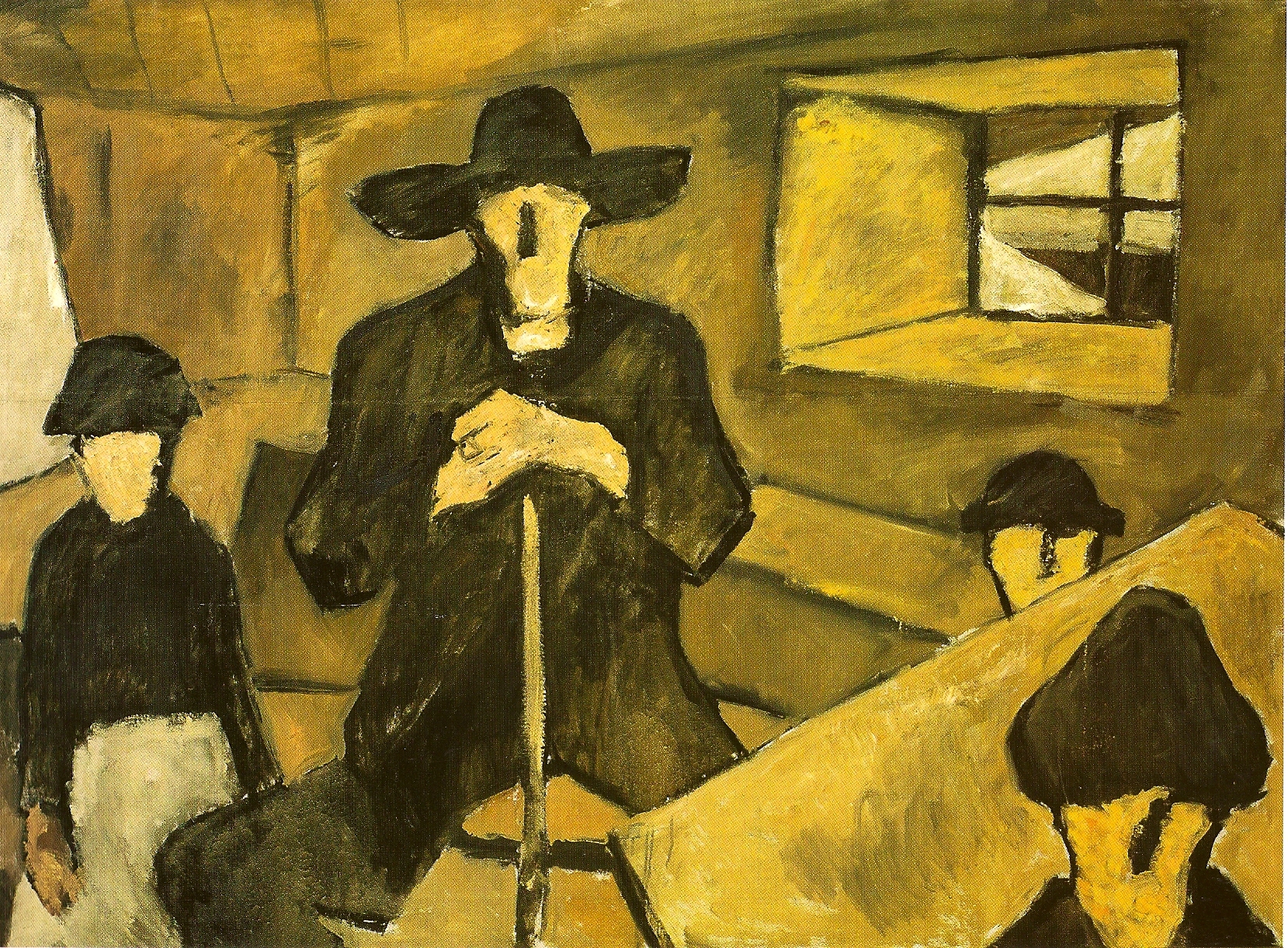 The Family - Albin Egger-Lienz Tablo