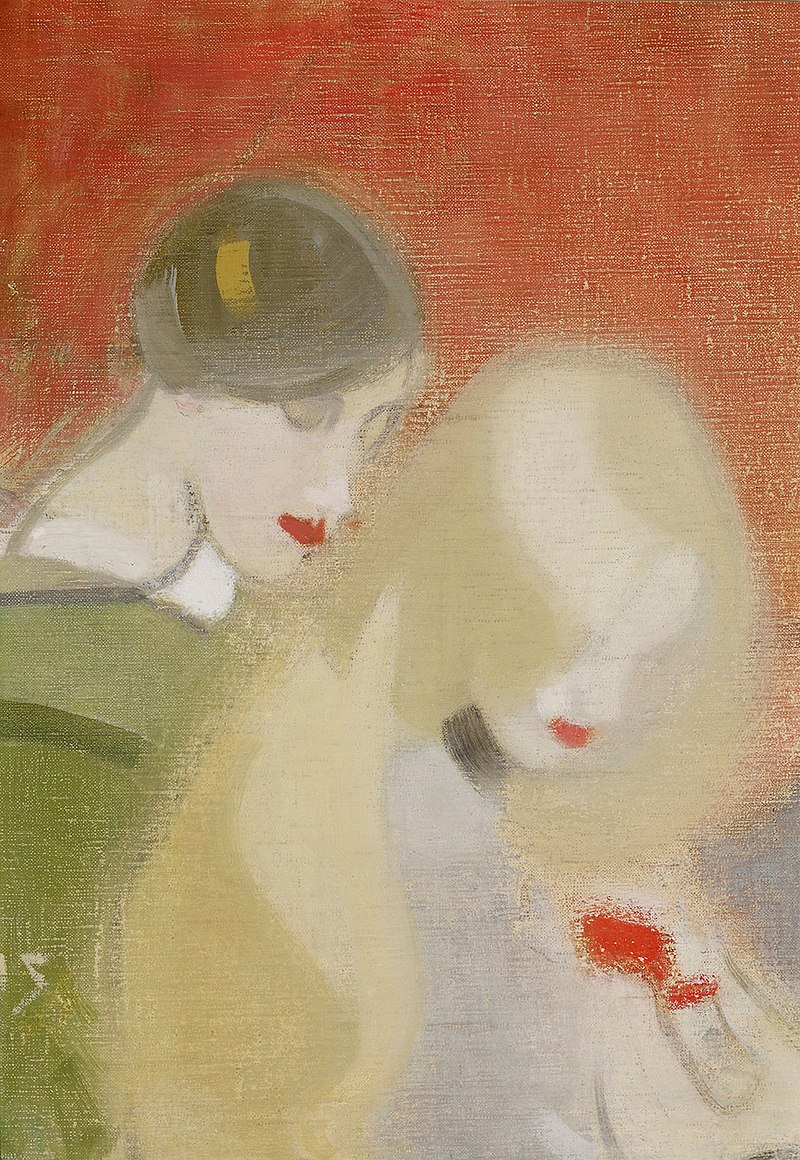 The Family Heirloom (1916) - Helene Schjerfbeck Tablo
