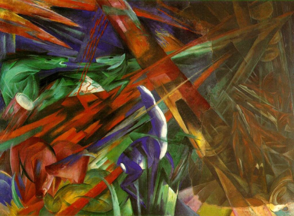 The Fate of the Animals (1913) - Franz Marc Tablo