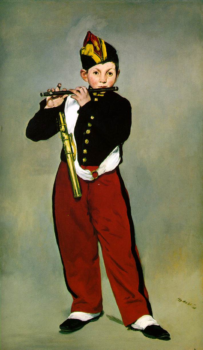 The Fifer (1866) - Edouard Manet Tablo