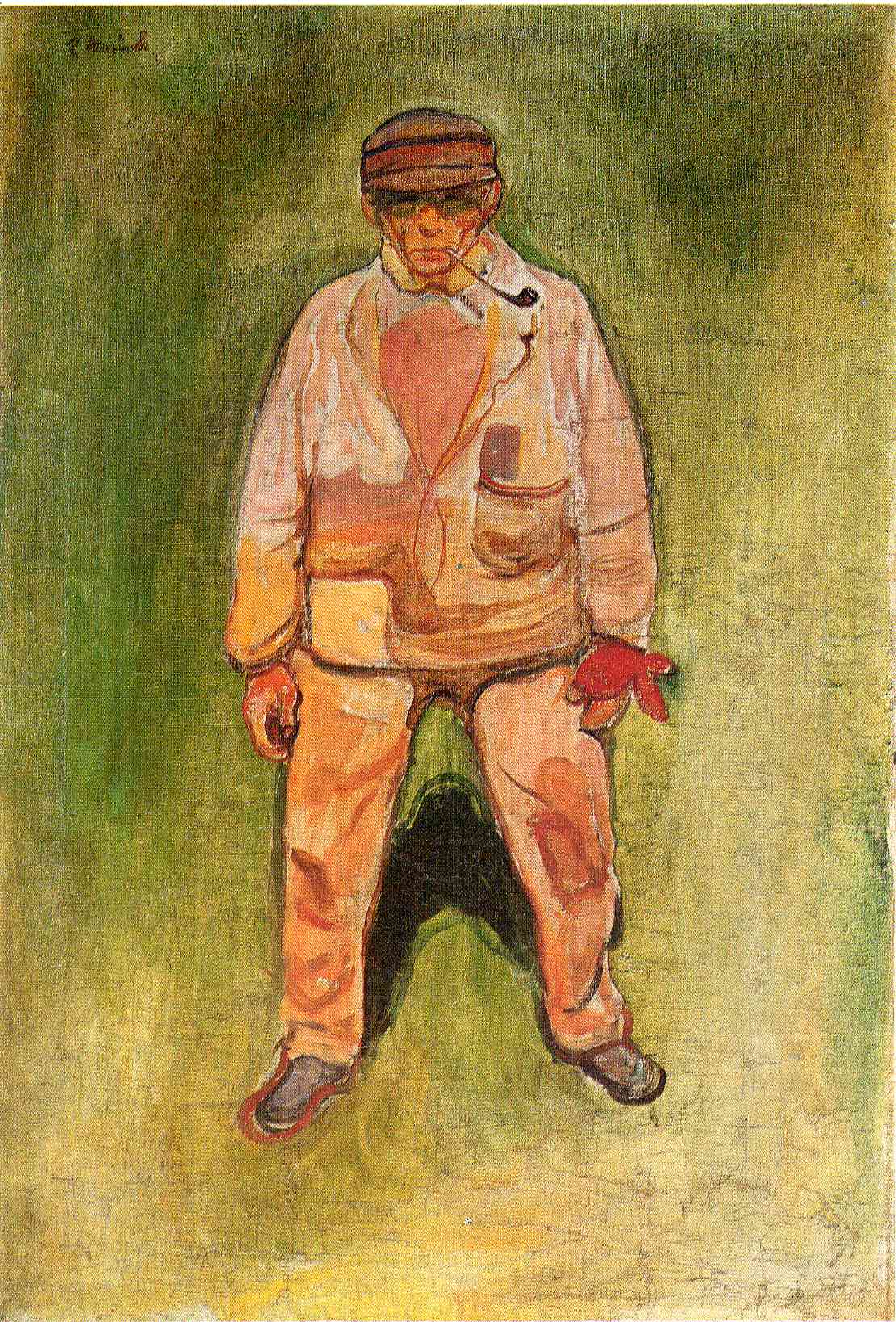 The Fisherman (1902) - Edvard Munch Tablo
