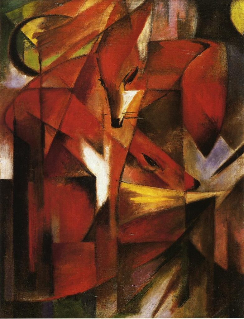 The Fox (1913) - Franz Marc Tablo