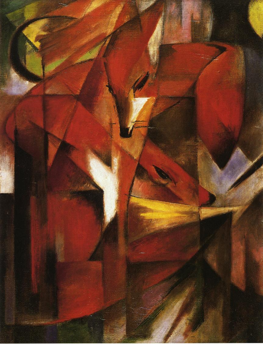 The Fox (1913) - Franz Marc Tablo