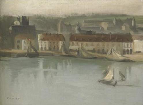 The Front Port - Eva Gonzalès Tablo