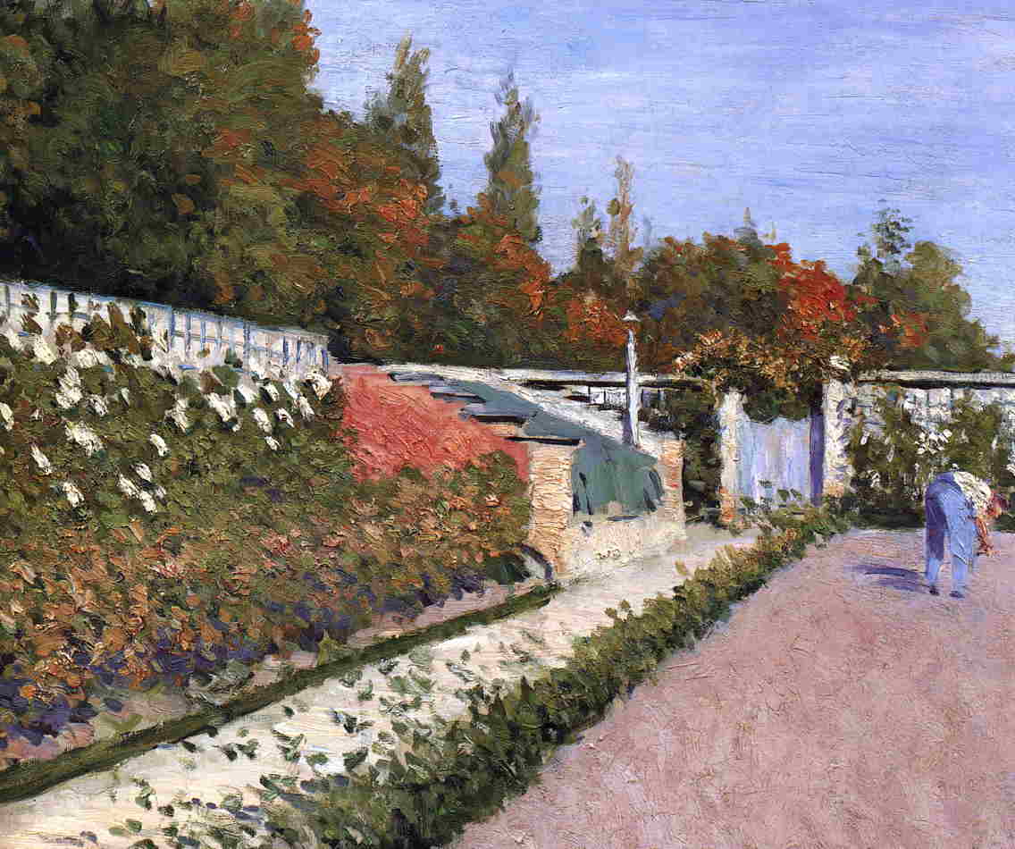 The Gardener (1877) - Gustave Caillebotte Tablo