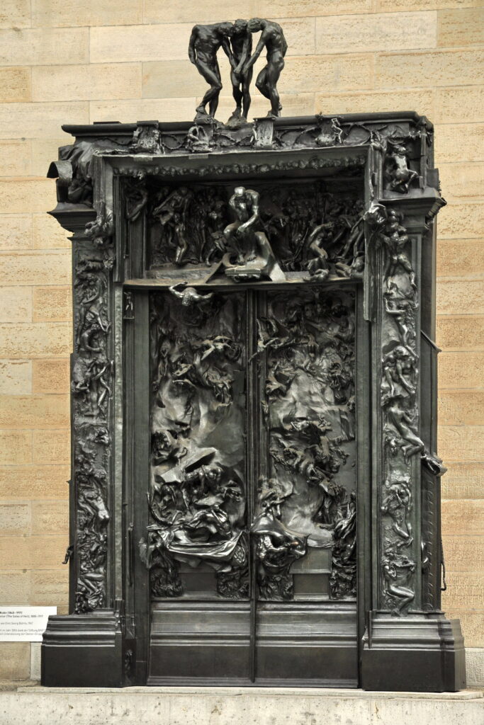 The Gates of Hell (1885) – Auguste Rodin Tablo