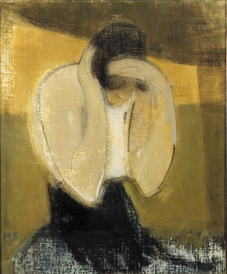 The Gipsy Woman (1919) - Helene Schjerfbeck Tablo