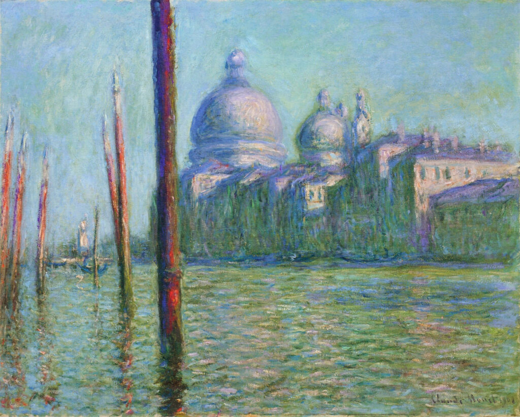 The Grand Canal 03 (1908) - Claude Monet Tablo