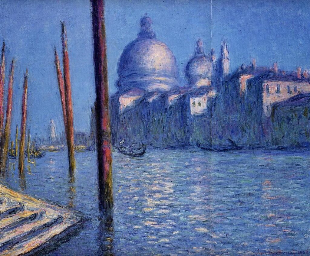 The Grand Canal (1908) – Claude Monet Tablo