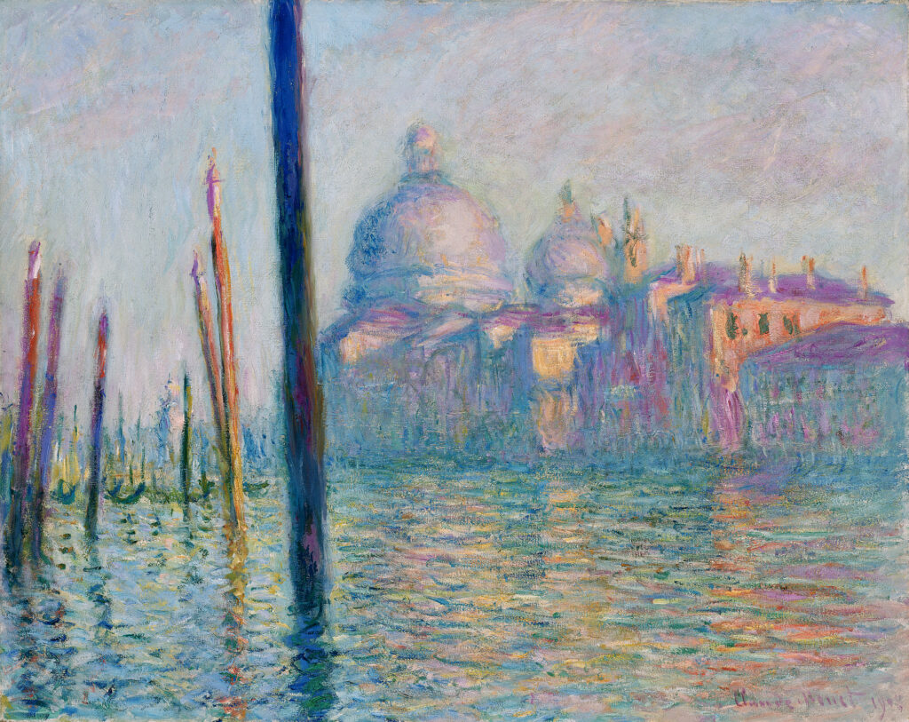 The Grand Canal in Venice 01 (1908) - Claude Monet Tablo