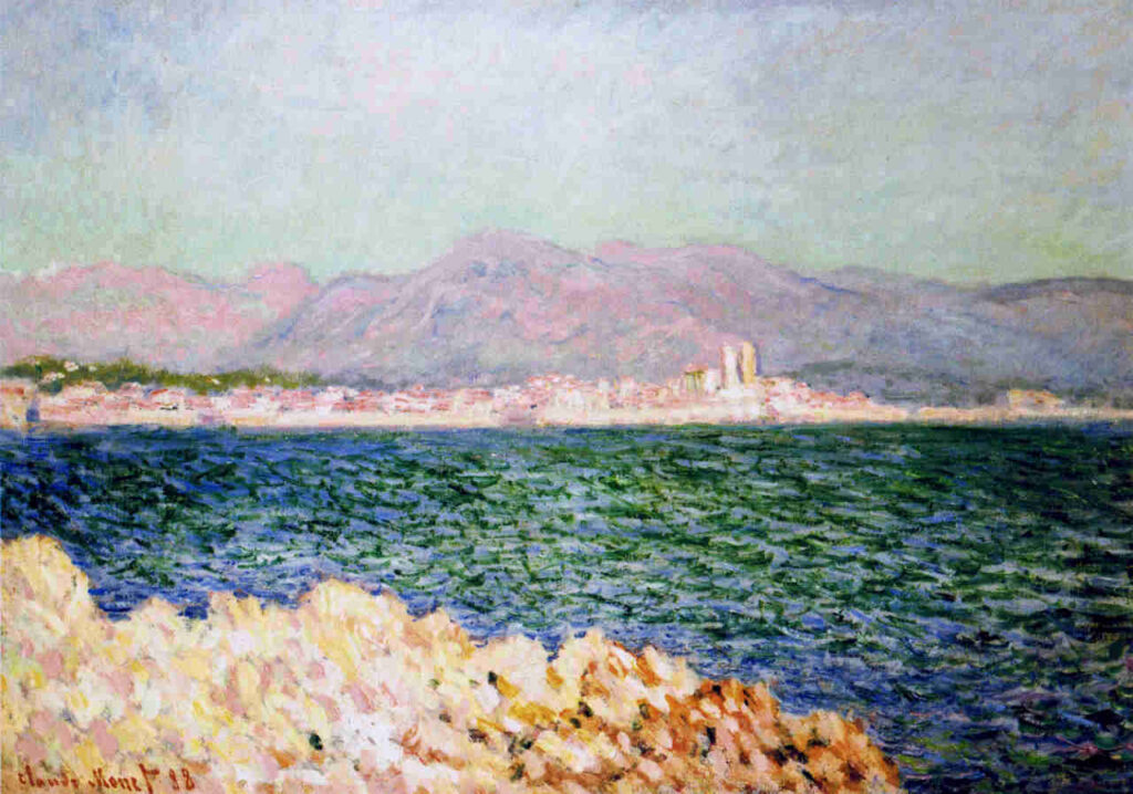 The Gulf of Antibes (1888) - Claude Monet Tablo