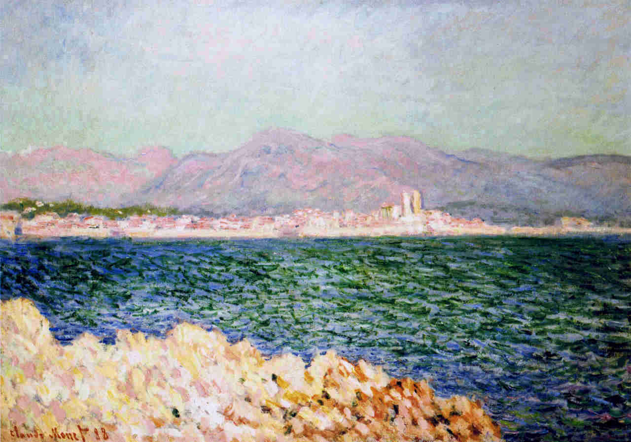 The Gulf of Antibes (1888) - Claude Monet Tablo