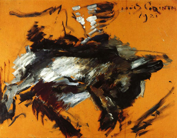 The Hare (1921) - Lovis Corinth Tablo