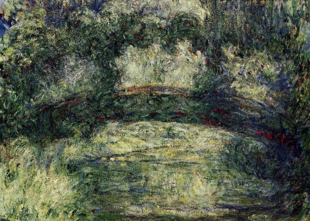 The Japanese Bridge 10 (1918) – Claude Monet Tablo