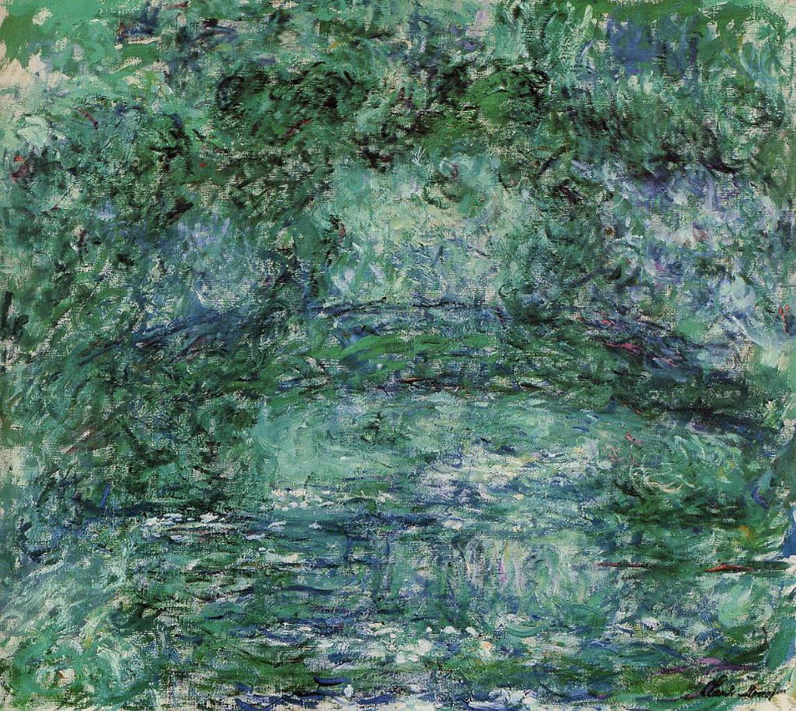 The Japanese Bridge 6 (1918) - Claude Monet Tablo