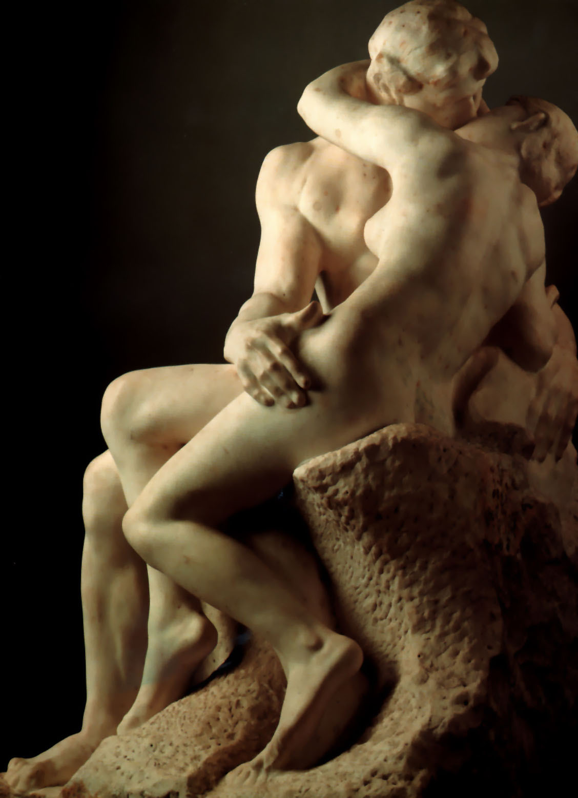 The Kiss (1901) - Auguste Rodin Tablo