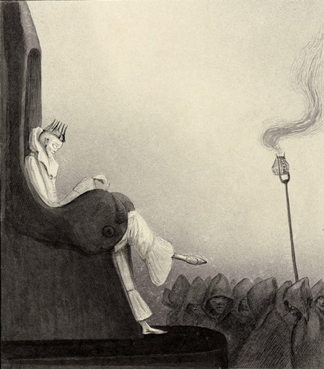 The Last King (1902) - Alfred Kubin Tablo