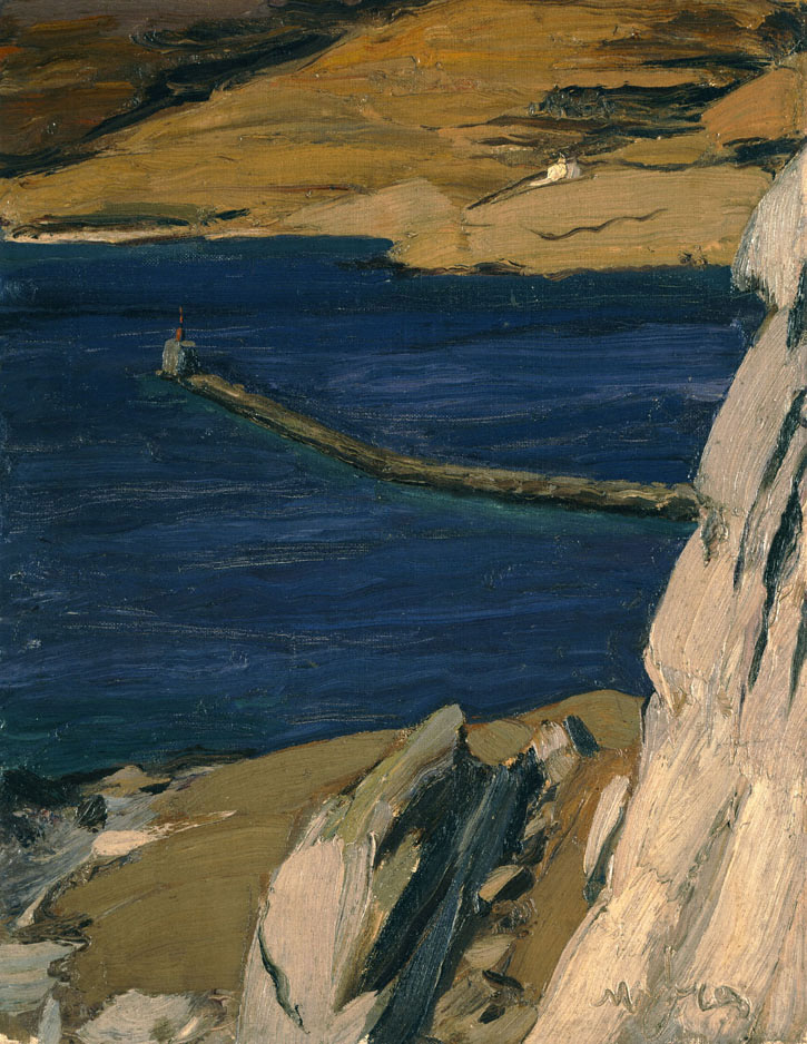 The Lighthouse (1925) - Nikolaos Lytras Tablo