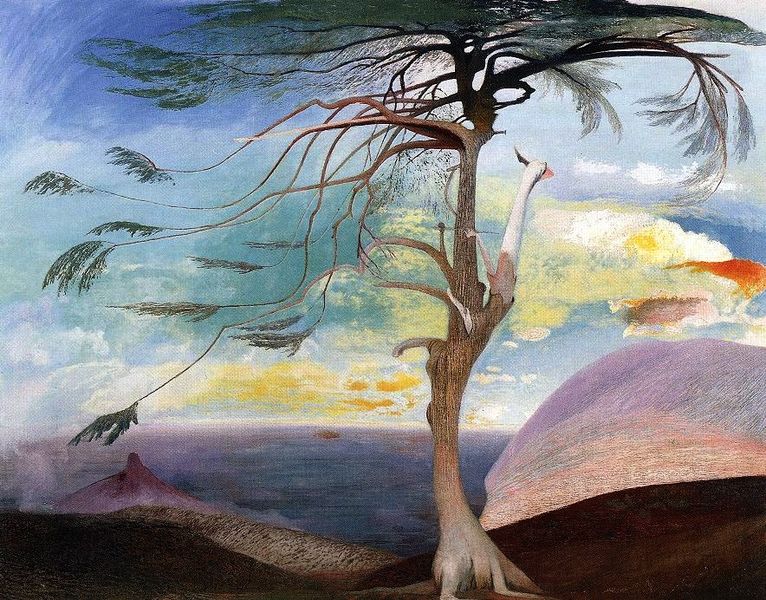 The Lonely Cedar (1907) - Tivadar Kosztka Csontváry Tablo