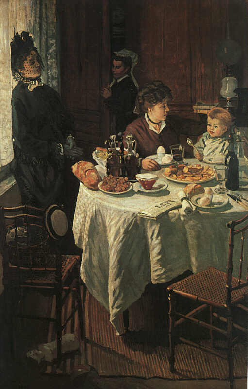 The Luncheon (1868) - Claude Monet Tablo