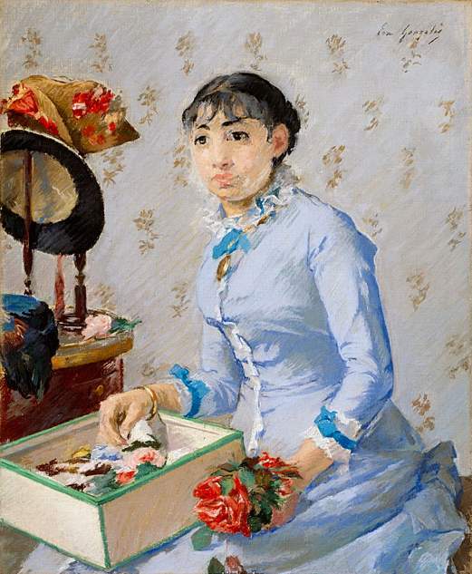 The Milliner (1877) - Eva Gonzalès Tablo