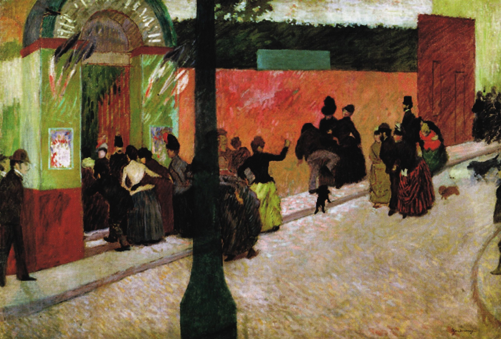 The Moulin de la Galette - Federico Zandomeneghi Tablo