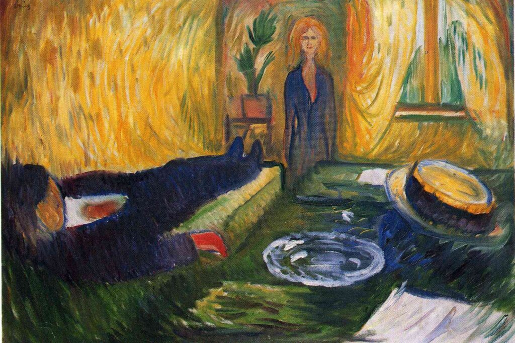 The Murderess (1906) - Edvard Munch Tablo