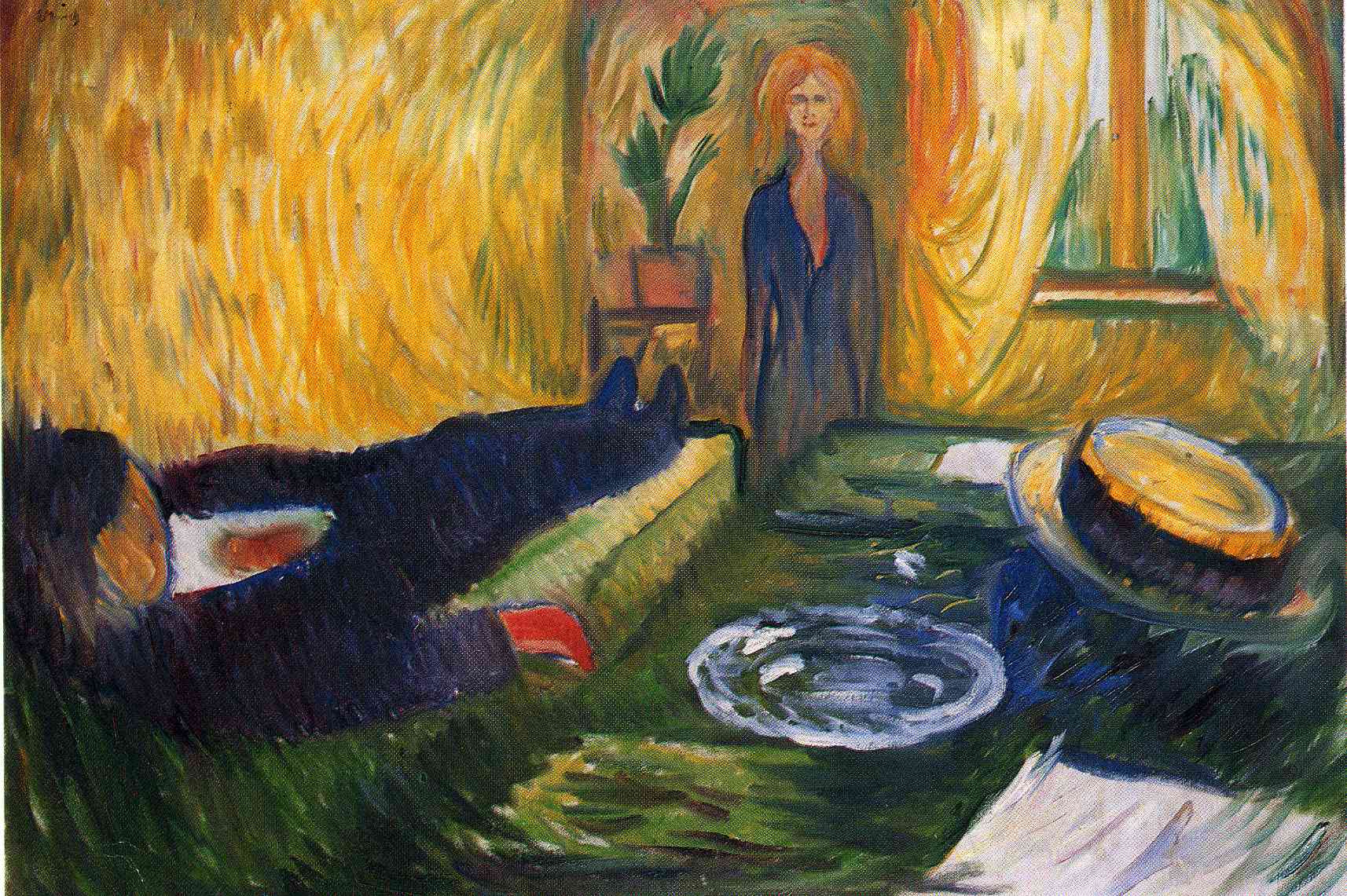 The Murderess (1906) - Edvard Munch Tablo