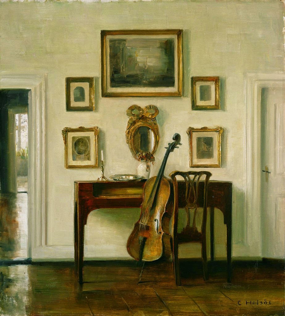 The Music Room - Carl Holsøe Tablo