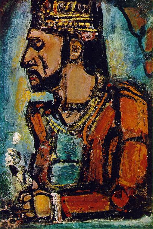 The Old King (1936) - Georges Rouault Tablo