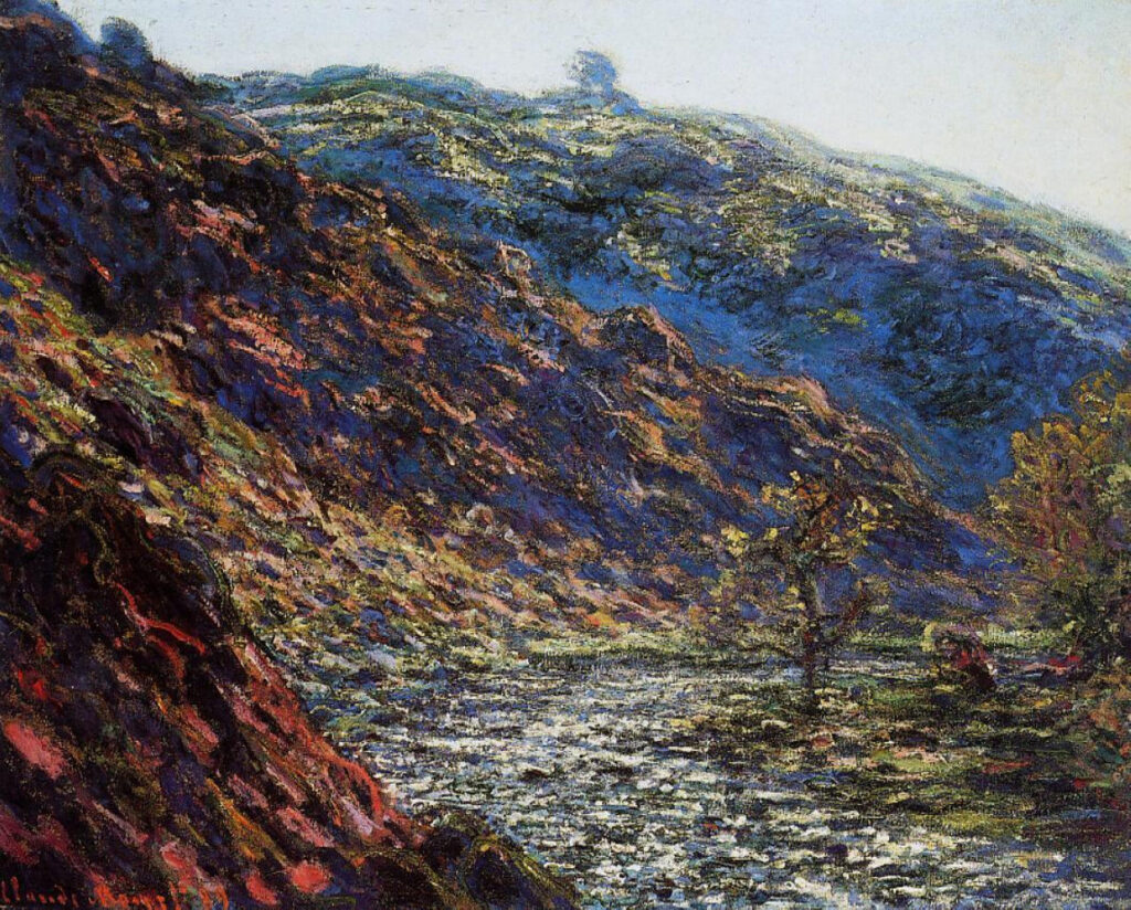 The Old Tree, Gorge of the Petite Creuse (1889) – Claude Monet Tablo