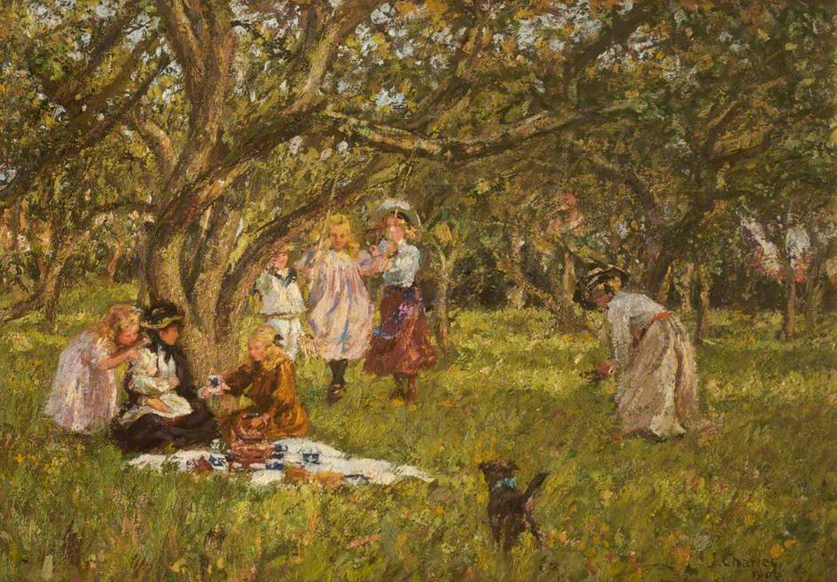 The Picnic (1904) - James Charles Tablo