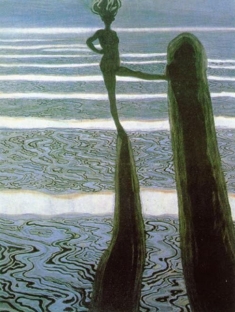 The Posts (1910) - Léon Spilliaert Tablo